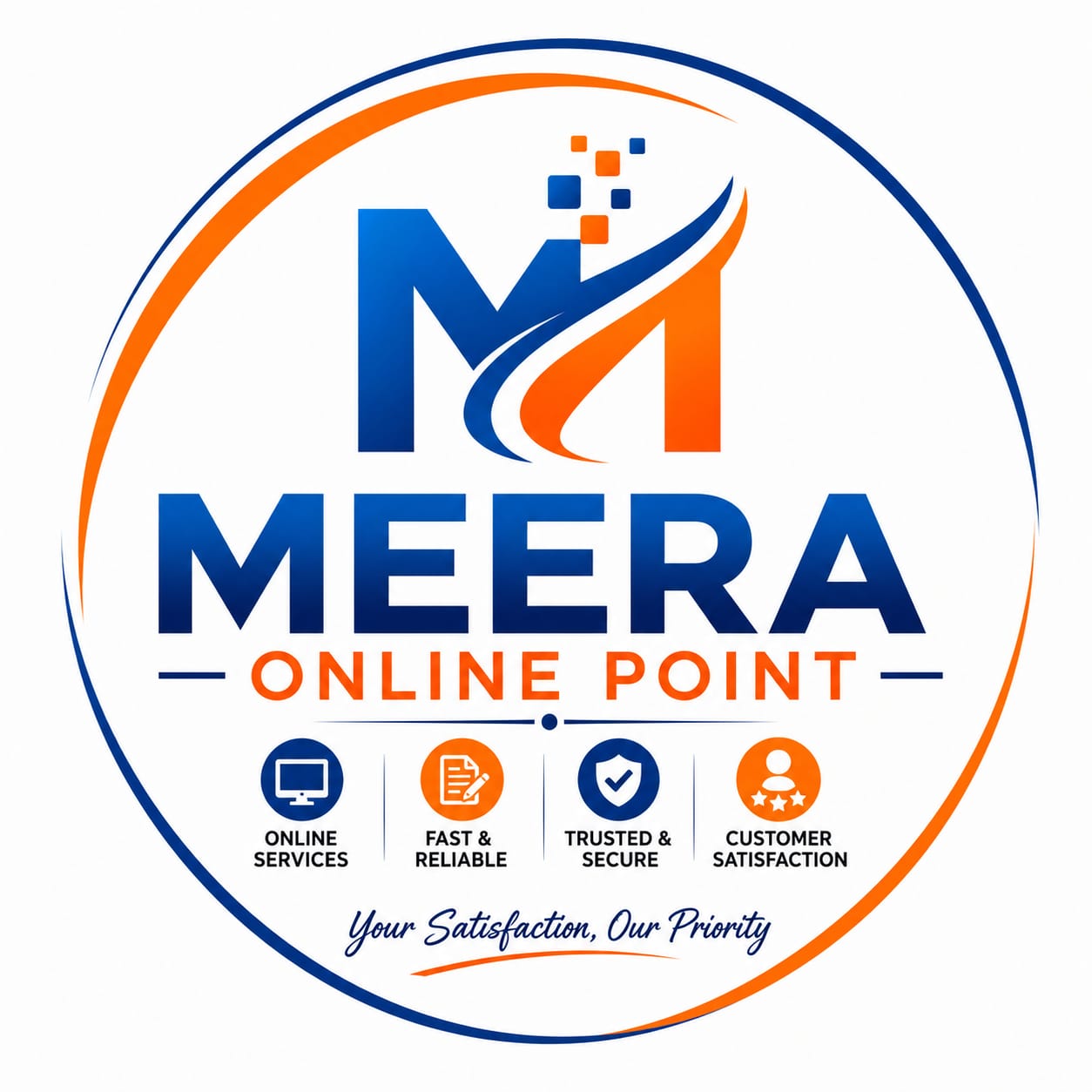 Meera Online Point Logo